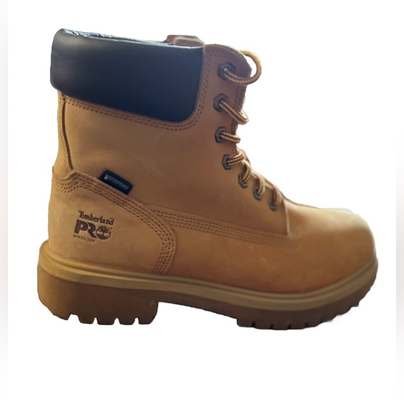 NWOT Timberland PRO Men's Direct Attach 6" 200g Waterproof Steel Toe Work Boots - Picture 5 of 10